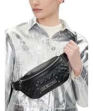 LOVE MOSCHINO QUILTED Riñonera po00bx - Bolsos Mujer - 5