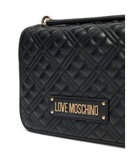 LOVE MOSCHINO QUILTED Bolso de hombro, bolso cruzado negro - Bolsos Mujer - 3