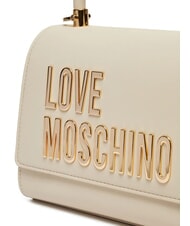 LOVE MOSCHINO BOLD LOVE Mini bolso con bandolera Marfil - Bolsos Mujer - 3