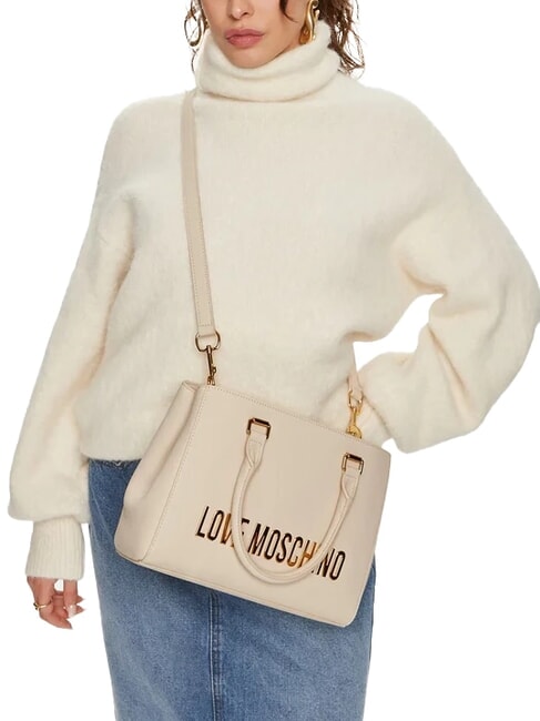 BOLD LOVE Bolso de mano con bandolera Marfil - Bolsos Mujer