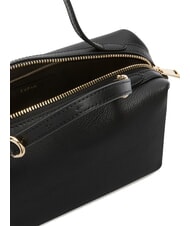 FURLA DOUBLE Bolso bandolera de piel con correa para el hombro negro - Bolsos Mujer - 6