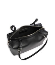 FURLA DOUBLE Bolso bandolera de piel negro - Bolsos Mujer - 3
