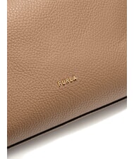 FURLA LARA Bolso bandolera de piel desierto - Bolsos Mujer - 4