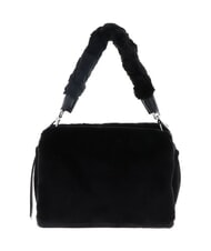 COCCINELLE BOHEME SYNTHETIC FUR Bolso de hombro negro - Bolsos Mujer - 3