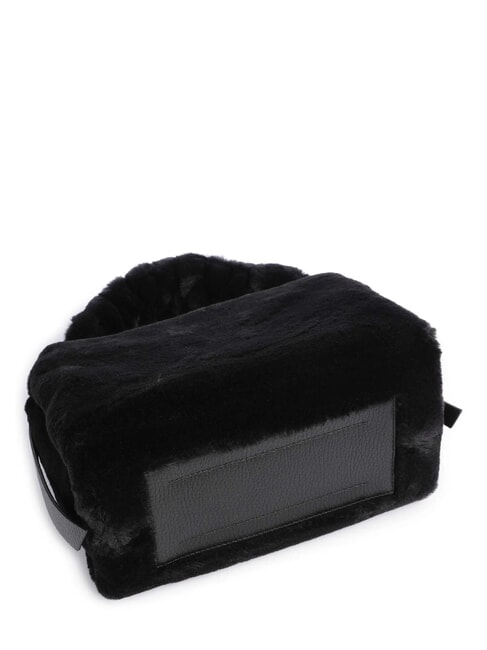 BOHEME SYNTHETIC FUR Bolso de hombro negro - Bolsos Mujer
