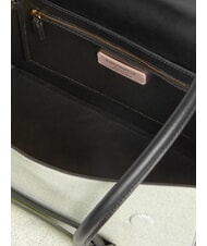 COCCINELLE DOUBLE BEAT CRA Bolso de hombro nieve/noir - Bolsos Mujer - 4