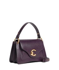 COCCINELLE C-ME CALF COCKER Bolso peque&ntilde;o de piel con bandolera ciruelas - Bolsos Mujer - 2