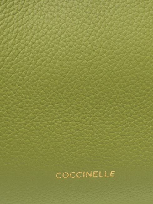 BOHEME GRANA DOUBLE Bolso mediano de piel guacamole/algas - Bolsos Mujer