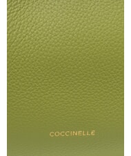COCCINELLE BOHEME GRANA DOUBLE Bolso mediano de piel guacamole/algas - Bolsos Mujer - 3
