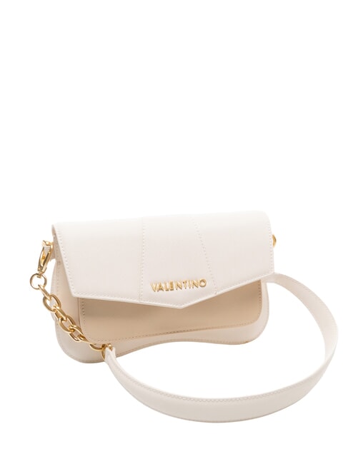 UNIKA Bolso bandolera pequeño con solapa crudo/beige - Bolsos Mujer