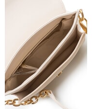 MARIO VALENTINO UNIKA Bolso bandolera pequeño con solapa crudo/beige - Bolsos Mujer - 5