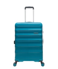 AMERICAN TOURISTER SPEEDLINK Juego de 3 carritos: cabina, mediano, grande verde azulado - Set Trolley - 4