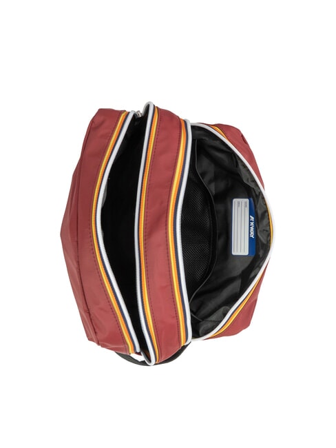 ALBAS Neceser de doble cremallera con bolsillos. syrah tinto - Neceser