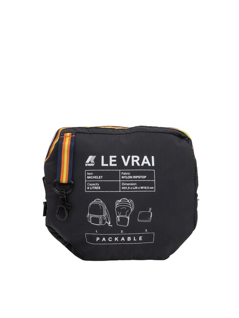 P. LE VRAI 4.0 MICHELET Mochila plegable e impermeable negro tambi&eacute;n - Mochilas Escuela & Tiempo Libre