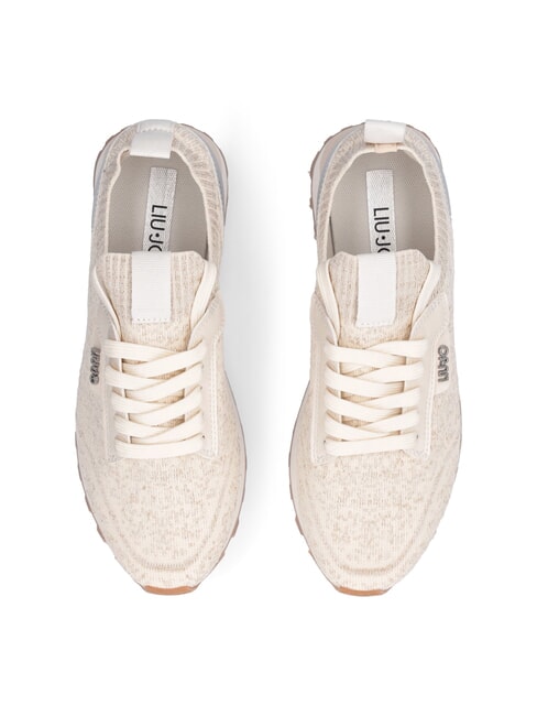 EVELYN 916 Zapatillas de calcet&iacute;n leche - Zapatos Mujer