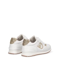 LIUJO MAXI WONDER LOW Zapatillas con detalles de purpurina blanco - Zapatos Mujer - 5