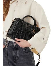 GUESS ALDINA  Bolso de mano, con bandolera NEGRO - Bolsos Mujer - 4