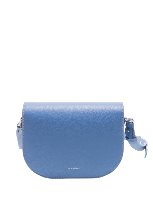 DEW Mini bolso de hombro, en piel azul - Bolsos Mujer