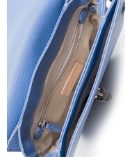 COCCINELLE DEW Mini bolso de hombro, en piel azul - Bolsos Mujer - 5