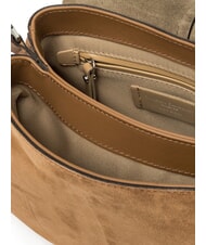 GIANNI CHIARINI HELENA ROUND Bolso de ante de doble función caramelo - Bolsos Mujer - 6