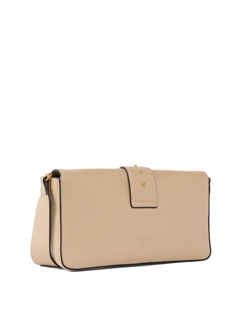 LOVE ONE CLASSIC SLOUCHY Bolso de hombro de piel beige-gris ahumado-oro antiguo - Bolsos Mujer