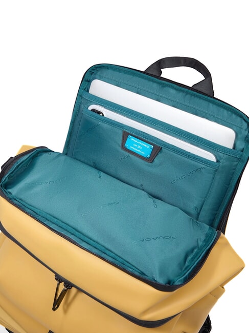 CORNER SPECIALE GOMMATO Mochila para portátil de 15,6" amarillo - Mochilas para portátil