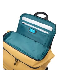 PIQUADRO CORNER SPECIALE GOMMATO Mochila para portátil de 15,6" amarillo - Mochilas para portátil - 6