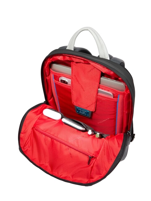 URBAN Mochila de cuero para portátil de 15,6" Gris - Mochilas para portátil