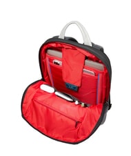 PIQUADRO URBAN Mochila de cuero para portátil de 15,6" Gris - Mochilas para portátil - 7