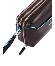 PIQUADRO BLUE SQUARE Bolso de mano de piel organizado CAOBA - Fundas para tablet & Organizer - 4