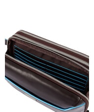 PIQUADRO BLUE SQUARE Bolso de mano de piel organizado CAOBA - Fundas para tablet & Organizer - 5