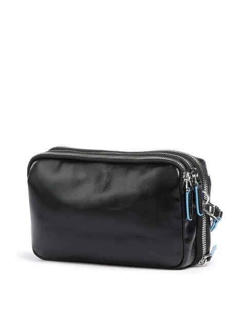 BLUE SQUARE Bolso de mano de piel organizado negro - Fundas para tablet & Organizer