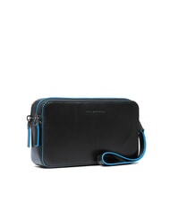 PIQUADRO BLUE SQUARE Bolso de mano de piel negro - Bolsos Mujer - 2