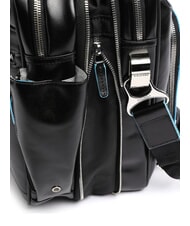 PIQUADRO BLUE SQUARE Maletín para portátil de 15 "en piel negro - Maletines de Trabajo - 4