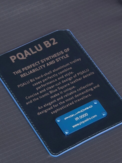 ALU BLUE SQUARE Carro mediano azul - Trolley Rígidos