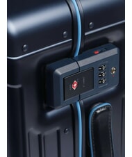 PIQUADRO ALU BLUE SQUARE Carro de equipaje de mano azul - Equipaje de mano - 4