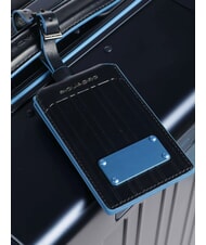 PIQUADRO ALU BLUE SQUARE Carro de equipaje de mano azul - Equipaje de mano - 5