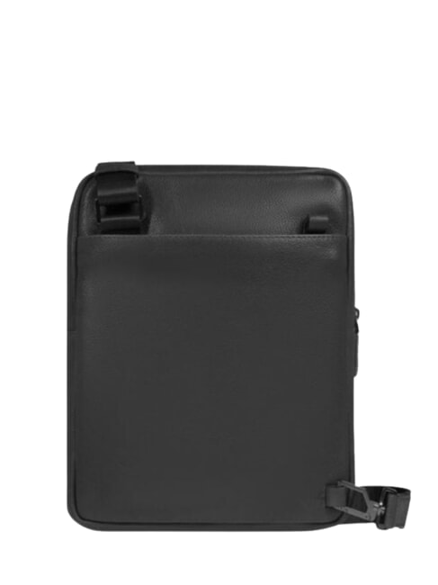 CRONUS Bolsa de cuero para iPad negro - Bandoleras Hombre