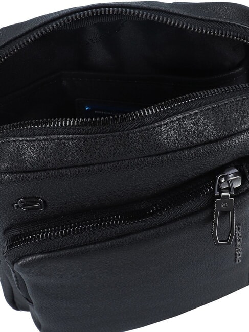 CRONUS Bolso de piel, soporte para tablet negro - Bandoleras Hombre