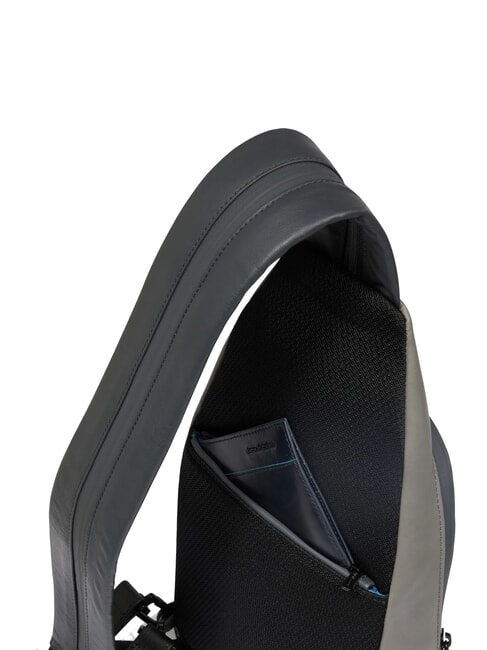 URBAN Mochila de un solo hombro con soporte para iPad®mini gris negro - Bandoleras Hombre