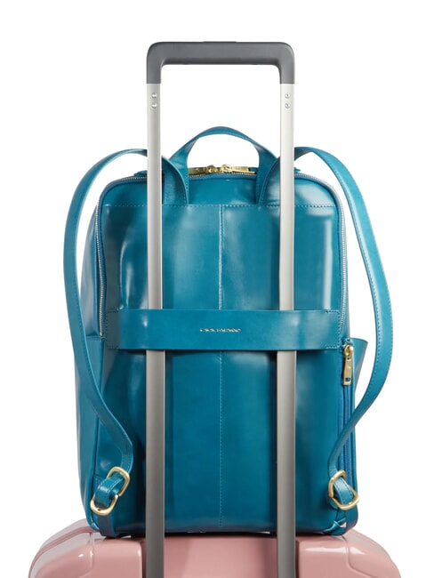 BLUE SQUARE  Mochila para portátil de 14 pulgadas, de cuero octano 3 - Mochilas para portátil