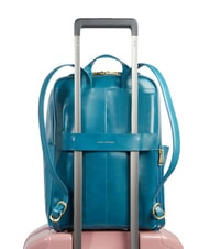 PIQUADRO BLUE SQUARE  Mochila para portátil de 14 pulgadas, de cuero octano 3 - Mochilas para portátil - 3