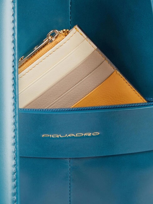 BLUE SQUARE  Mochila para portátil de 14 pulgadas, de cuero octano 3 - Mochilas para portátil