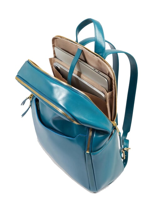 BLUE SQUARE  Mochila para portátil de 14 pulgadas, de cuero octano 3 - Mochilas para portátil