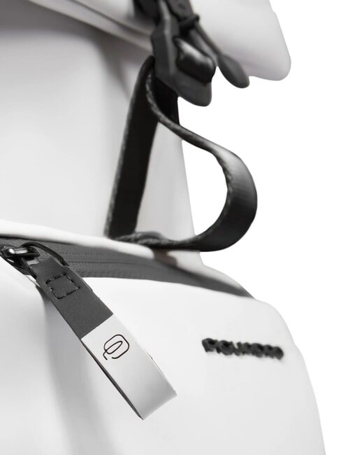 CORNER SPECIALE GOMMATO Mochila para portátil con tapa enrollable blanco - Mochilas para portátil