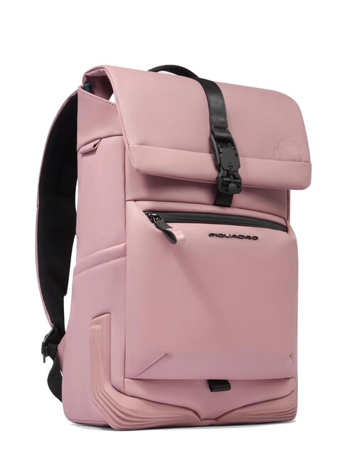 CORNER SPECIALE GOMMATO Mochila para portátil con tapa enrollable ROSA - Mochilas para portátil