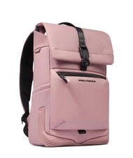 PIQUADRO CORNER SPECIALE GOMMATO Mochila para portátil con tapa enrollable ROSA - Mochilas para portátil - 2