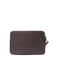 PIQUADRO BLACK SQUARE Bolso de mano de piel para hombre con correa de mu&ntilde;eca MORO - Fundas para tablet & Organizer - 3