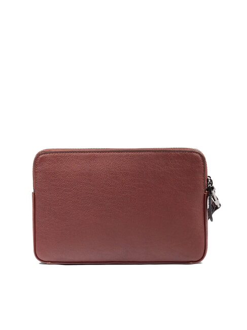 BLACK SQUARE Bolso de mano de piel para hombre con correa de mu&ntilde;eca CUERO - Fundas para tablet & Organizer