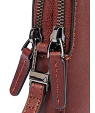 PIQUADRO BLACK SQUARE Bolso de mano de piel para hombre con correa de mu&ntilde;eca CUERO - Fundas para tablet & Organizer - 4